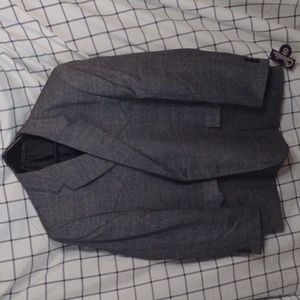 Circle S Mens Black Wool Blend Sport Coat